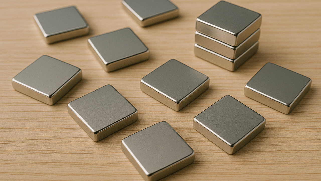 Czym różnią się płytkowe magnesy neodymowe od ferrytowych?